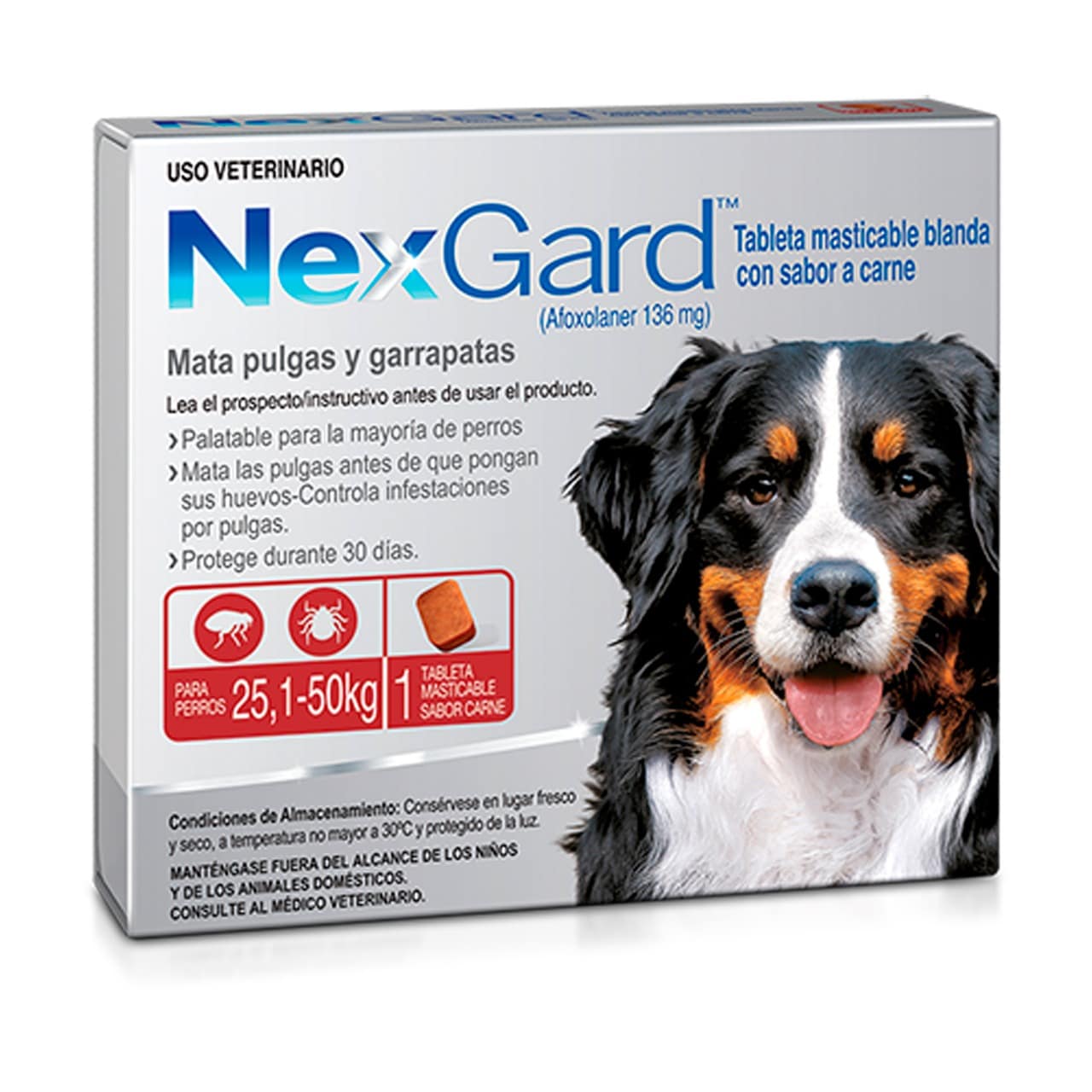 ¿Cuáles son los beneficios de la Nexgard 25 50 kg para tu perro?