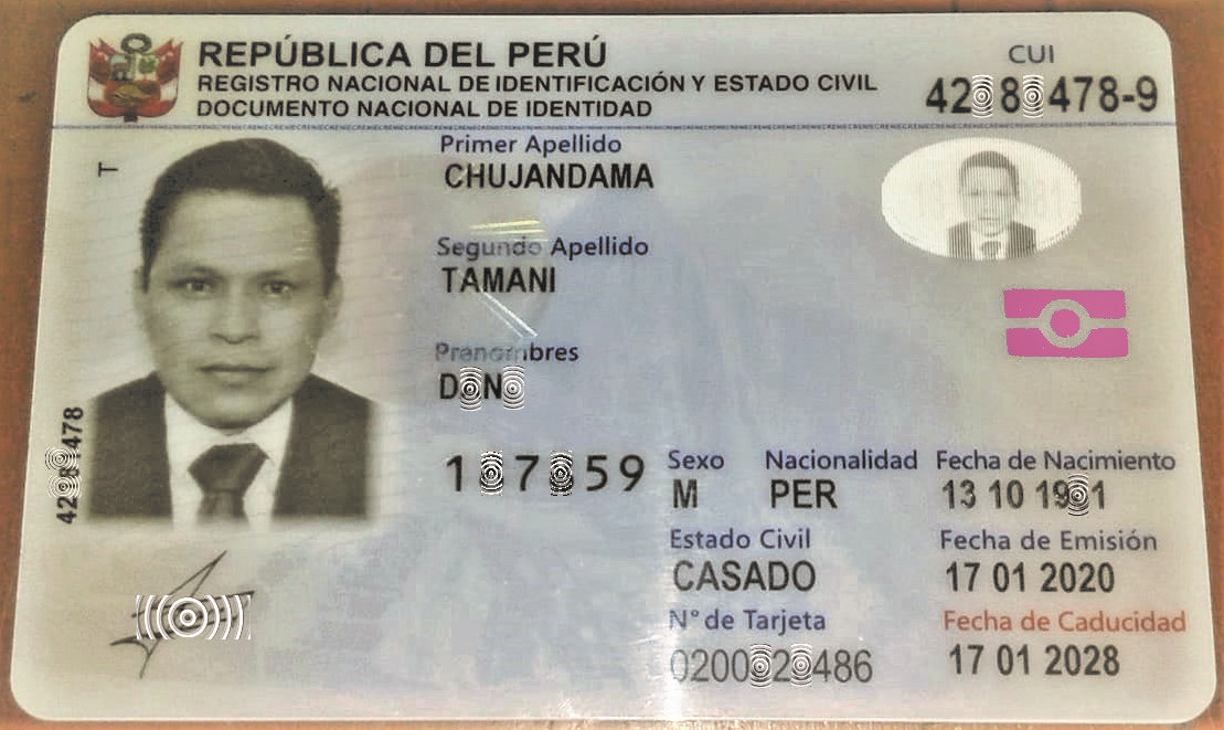Documentos necesarios para solicitar el DNI en Perú